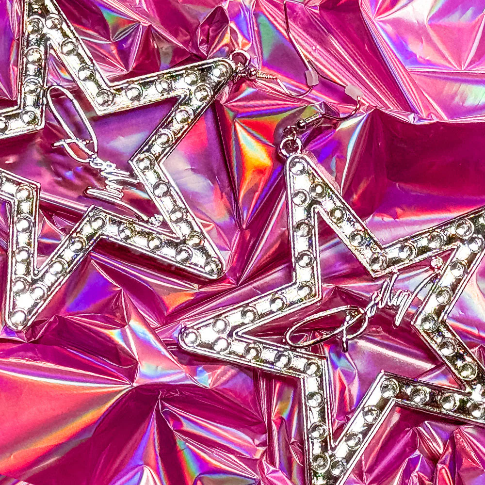 Rhinestone Earrings - Image 2
