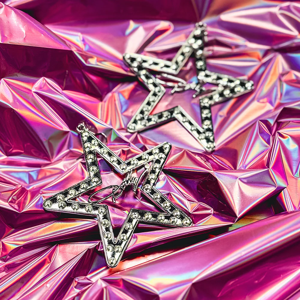Rhinestone Earrings - Image 3